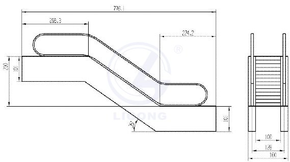 LG-DTF02型 扶梯部件安裝與調整實訓設備(工程型)